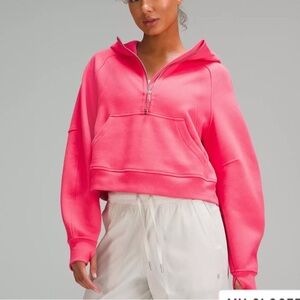 Lululemon Glaze Pink Scuba Hoodie